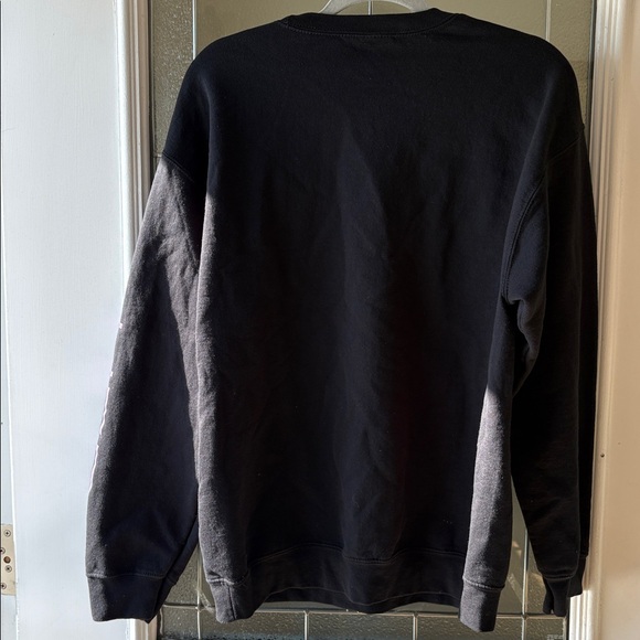 Black Sweatshirt with Purple Graphic - Picture 5 of 5